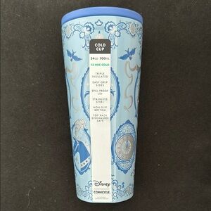 Disney Corkcicle Blue Cold Cup